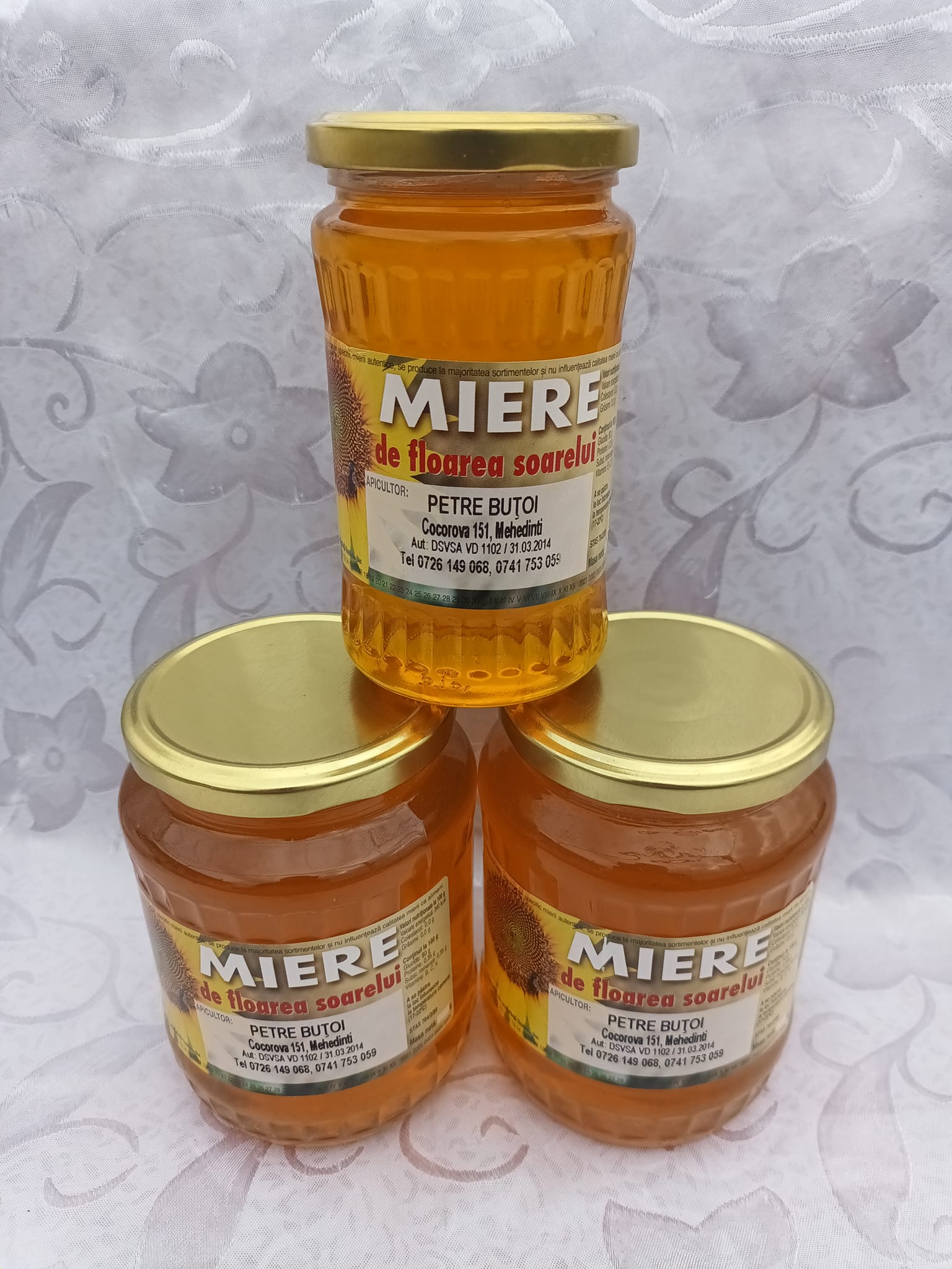 Miere de floarea soarelui 400g